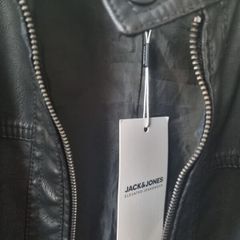 Leather jacket- Jack Jones