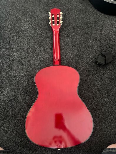 Gear4Music Hard Case and Rockstar Jnr. Classical Guitar