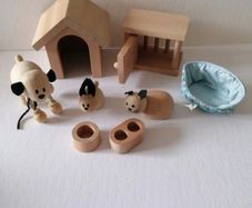 Wooden Pets Play Set (8 Pieces)