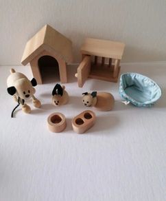 Wooden Pets Play Set (8 Pieces)