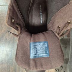 Tommy hilfiger brown boots