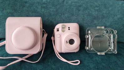 Instax mini 12 with accessories