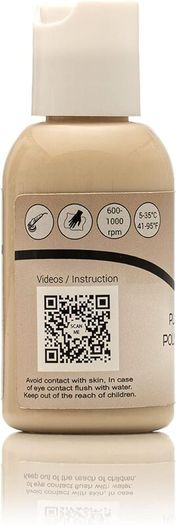 Glass Polish 14017 Plastic & Acrylic Polishing Compound for Professional High-Gloss Micro Finishes - 50ml