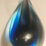 Tear drop Iridescent Glass Sculpture Image 4