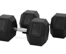 Hex Dumbbells 2 x 50kg (new)