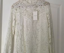 Vila white blouse