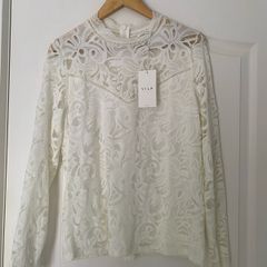 Vila white blouse