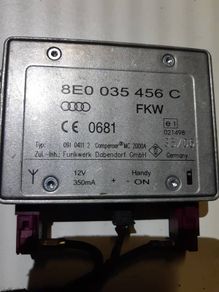 Audi Handsfree Phone Amplifier Unit 8e0035456c