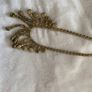 Vintage Green Crystal Necklace Image 5