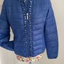 jacket white label brand premium brand size 12 royal blue with diamonte Image 2