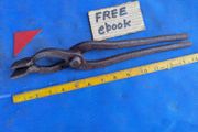 Blacksmiths Broad Flat Tongs