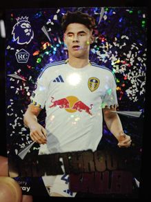 Harry Grey Topps Trading Card Numbered Leeds Utd