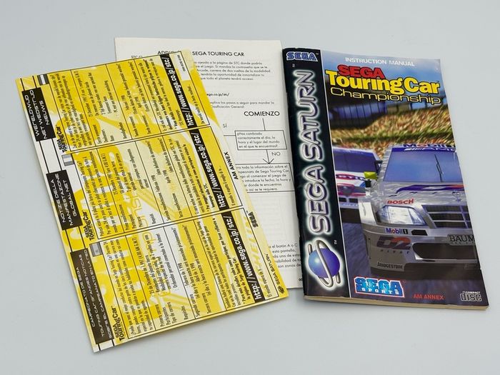 Sega Touring Car Championship for Sega Saturn - Boxed and Minty