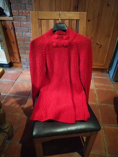 Girls GRD red Cardigan.