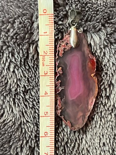 Pink Agate Pendant