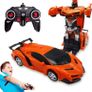 2 in 1 Transforming Remote Control Car, One Click Deformation Robot RC Car Toys for Kids Age 3 4 5 6  Year Old, Rechargeable 360 Degree Rotation with Light MULTIPLE COLOURS AVAILABLE (FREE POSTAGE) Image 2
