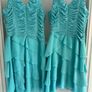 Aqua Blue Short Dresses Image 3