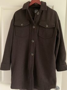Shacket size XS/S like new lovely brown colour