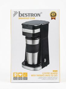 Brand New Bestron Coffee Machine with Travel Mug (Unopened Box)