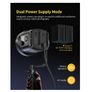 RaLeno 80W LED Studio Video Light, Continuous Lighting with 5600K 7200Lux1M CRI 95+ Brightness Adjustable, Bowens Mount and Efficiency Cooling Fan Image 6