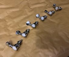 Stratocaster machine heads tuners 6 line electric guitar Jackson esp Ibanez charvel telecaster Fender parts accessories