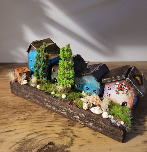 Handcrafted wooden houses!