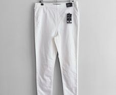 New Dunnes Stores High-Waisted White Jeggings