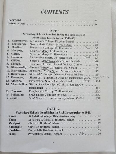 Out Of The Shadows.  Emerging Secondary Schools In The Archddiocese Of Tuam. 1940 - 69.by Kieran Waldron. First Edition signed. Paperback In Good Condition.