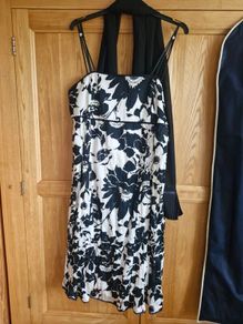 Black and white dress
