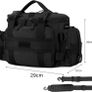 Single Shoulder Sea Fishing Tackle Bags Tackle Storage Backpack for Carp Fishing, Camouflage Outdoor Carryall Bag Hiking Travel Pack Image 4
