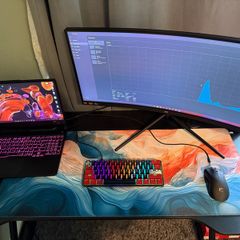Gaming Laptop+200hz Monitor