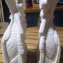 sandstone bookends/statues Image 4