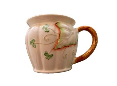 Belleek Pumpkin Mug
