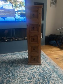 Mexican Pine-Solid Wood Slim drawers