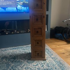 Mexican Pine-Solid Wood Slim drawers