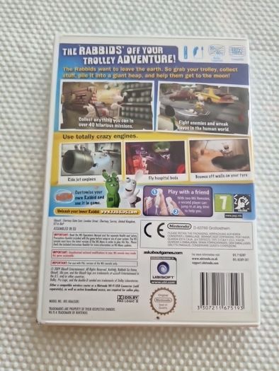 Rabbids Go Home  Nintendo Wii Games Original