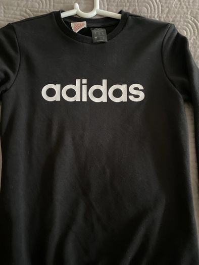 Adidas black sweater Age 13-14 years