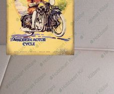 Ariel motorcycle reproduction tin metal sign