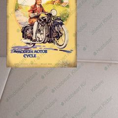 Ariel motorcycle reproduction tin metal sign