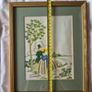Vintage Crinoline Lady / Crinoline Couple Embroidery Pair Image 4