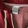 hoodie topman size medium burgundy hoodie mint condition Image 4