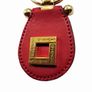 GIVENCHY Red Leather Key Ring Image 2