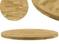 main image for ad Table Top Solid Oak Wood Round 44 mm 800 mm