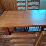 Kitchen table & six chairs Image 4