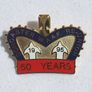 DONCASTER WAAF REUNION  1995 50th Anniversary enamel badge (Women's Auxiliary Air Force) Image 3