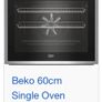 Beko single oven 60cm Image 6