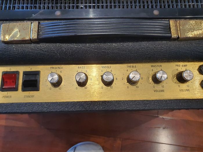 Marshall guitar amplifier