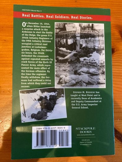 War book:'The Key To The Bulge.The Battle For Losheinmergraben'