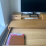 Made.com desk (Solid Oak) Image 4