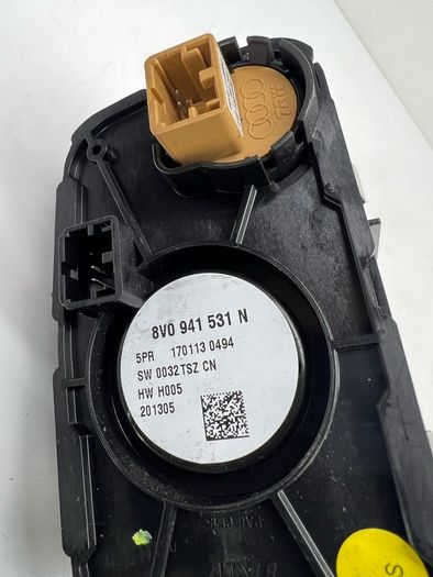 Audi A3 8V 2014 Light Switch Panel Lights 8V0941531N A2l6b1s